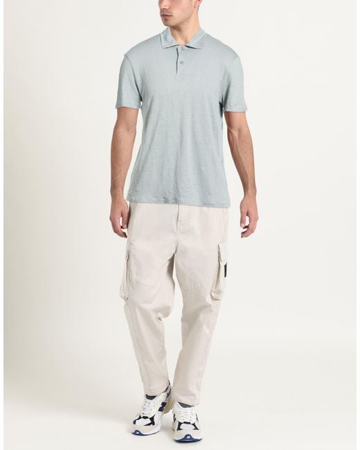 Polo Sandro de hombre de color Blue