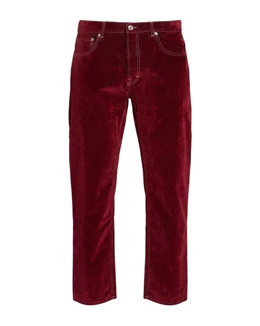 Department 5 Red Pants Cotton for men