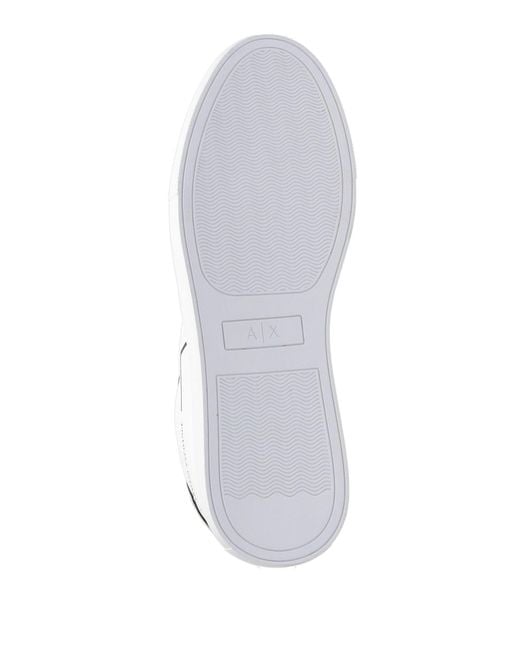 ARMANI EXCHANGE White Trainers for men