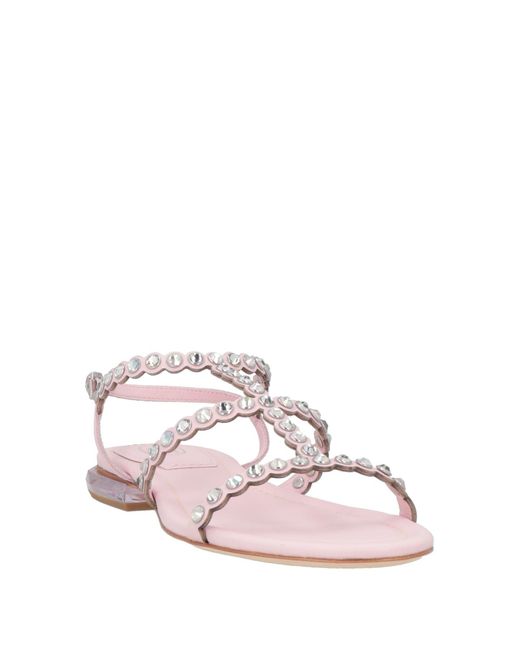 Ash Pink Sandals