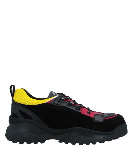 RZ STUDIO X NOOVA Black Sneakers Textile Fibers, Soft Leather for men