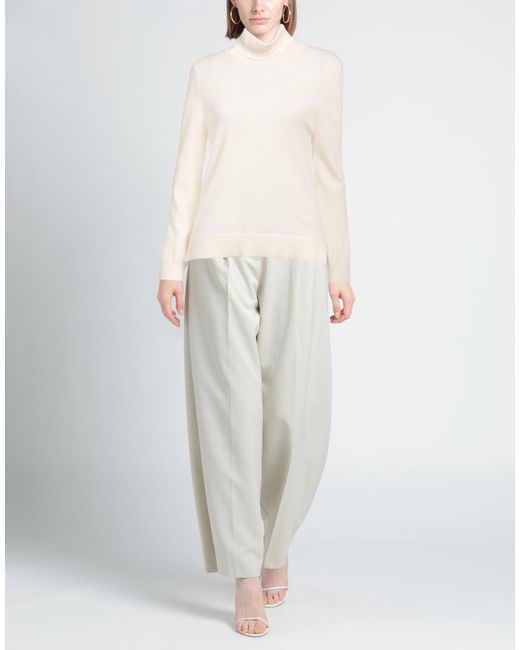 Barbour White Turtleneck