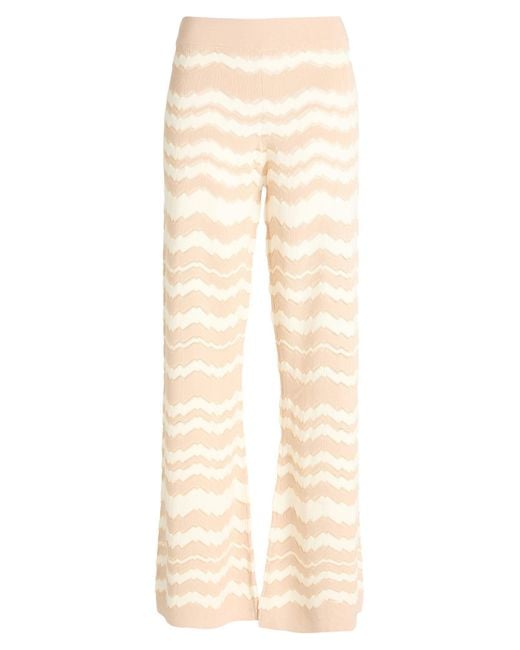 Missoni Natural Pants Viscose, Wool, Polyester
