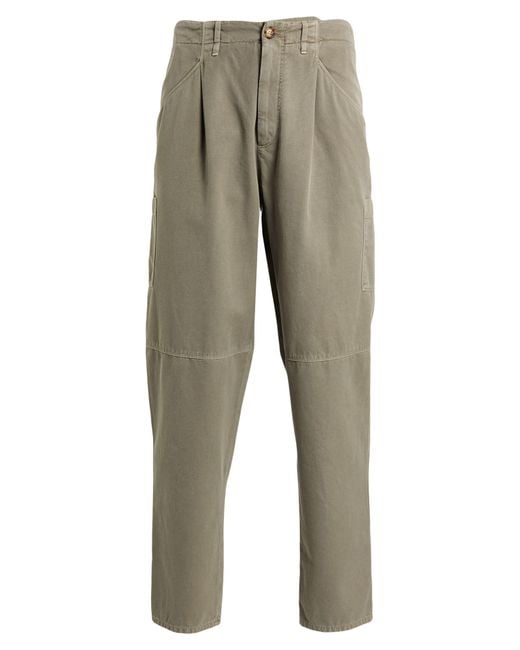 Brunello Cucinelli Gray Pants Cotton for men