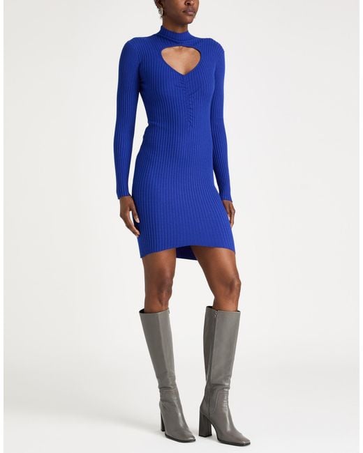 No Secrets Blue Mini Dresses