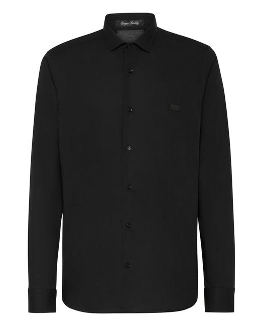 Camicia di Philipp Plein in Black da Uomo