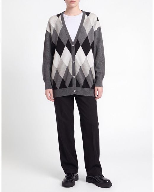 Ballantyne Gray Cardigan Cashmere