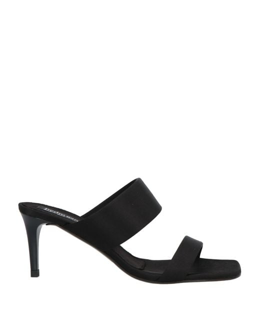 Pedro Garcia Black Sandale
