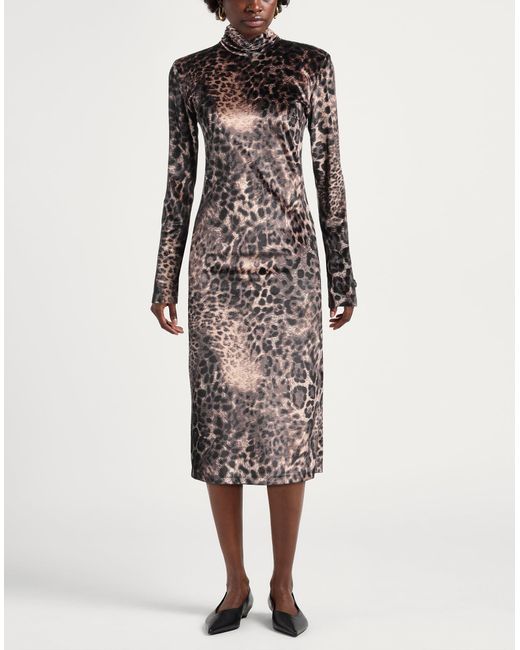 Gaelle Paris Multicolor Midi Dress