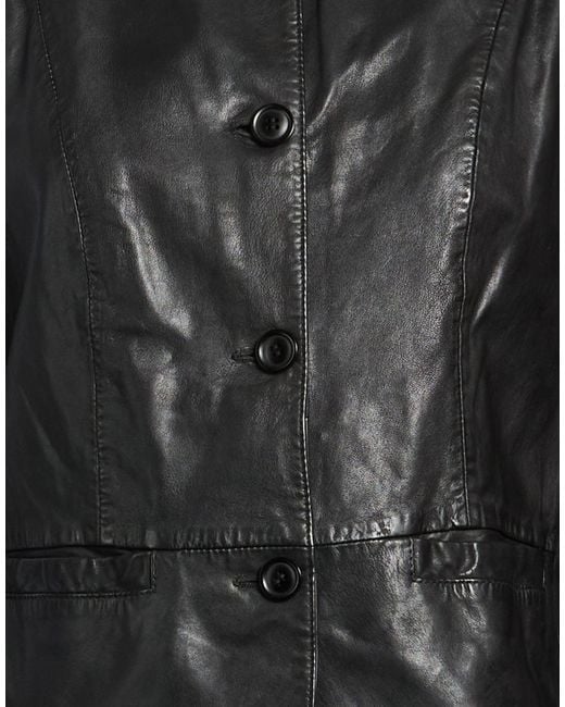 Bully Black Jacket Leather