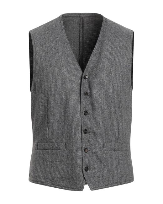 Lardini Gray Tailored Vest for men
