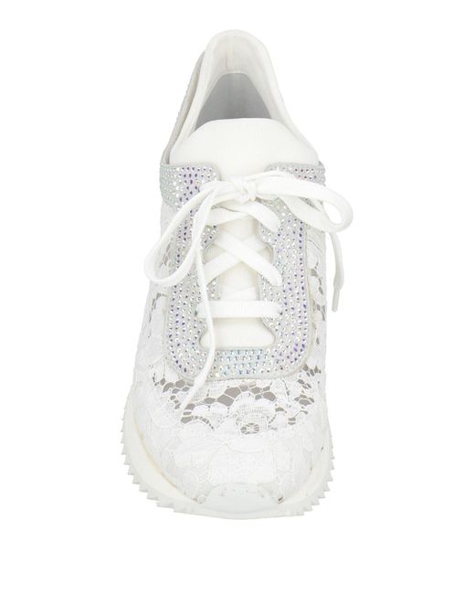 Le Silla White Trainers