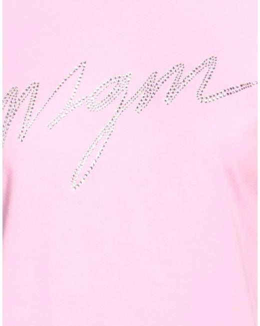 MSGM Pink T-shirt