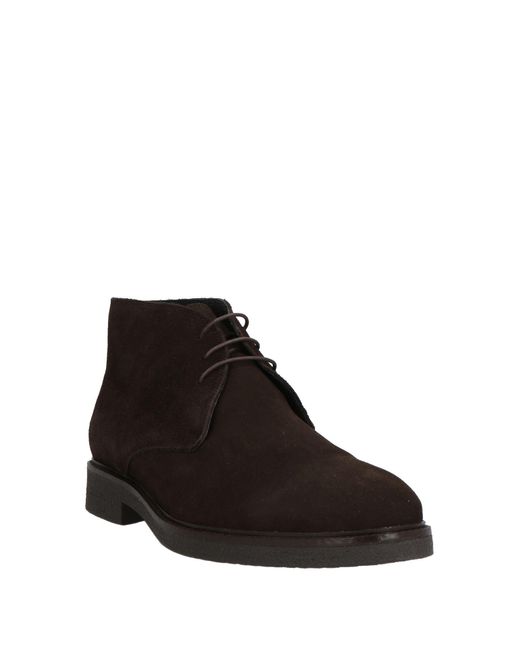Liu Jo Brown Dark Ankle Boots Leather for men