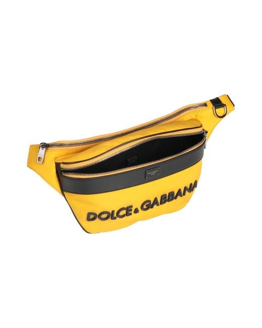 Riñonera Dolce & Gabbana de hombre de color Yellow