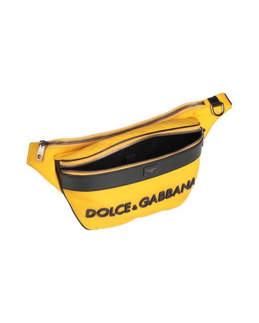 Dolce & Gabbana Yellow Belt Bag for men