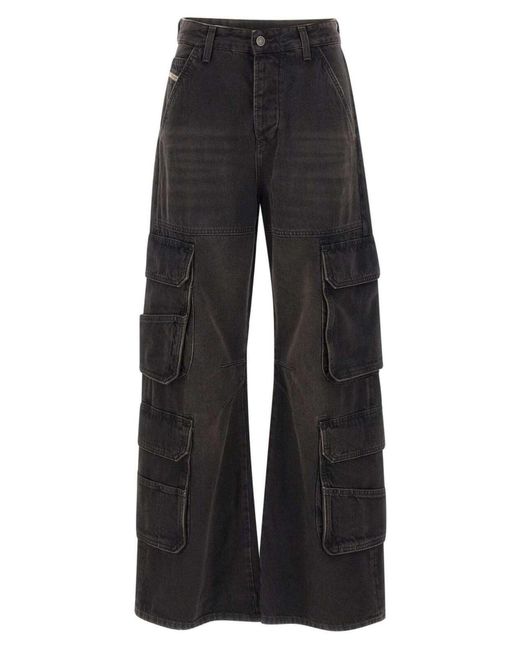 Pantaloni Jeans di DIESEL in Black