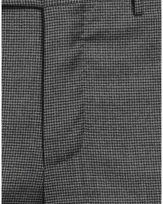 PT Torino Gray Pants Virgin Wool, Elastane for men