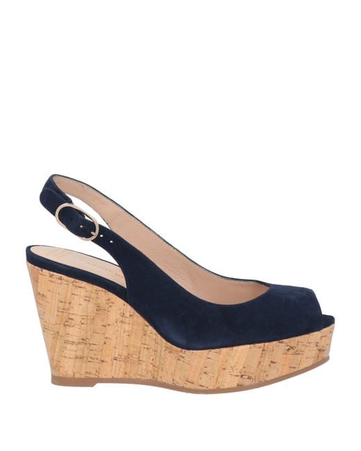 Stuart weitzman blue sandals new arrivals