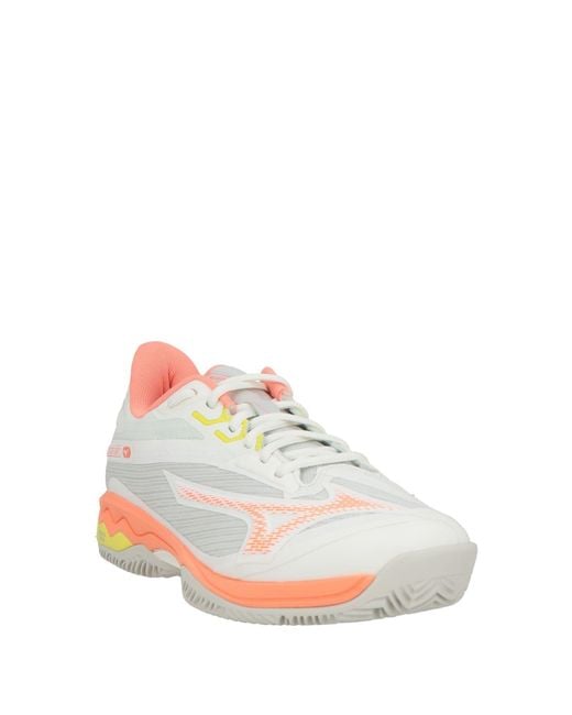Mizuno White Trainers