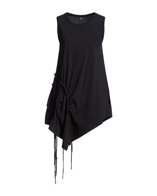 Y's Yohji Yamamoto Black T-Shirt Cotton