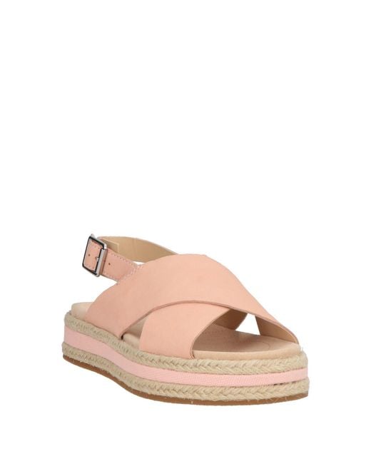 Clarks Pink Espadrilles