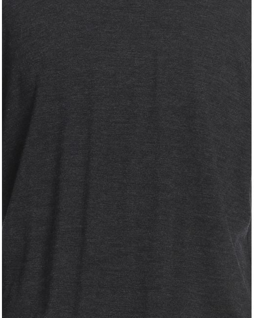 Alpha Studio Black Turtleneck for men