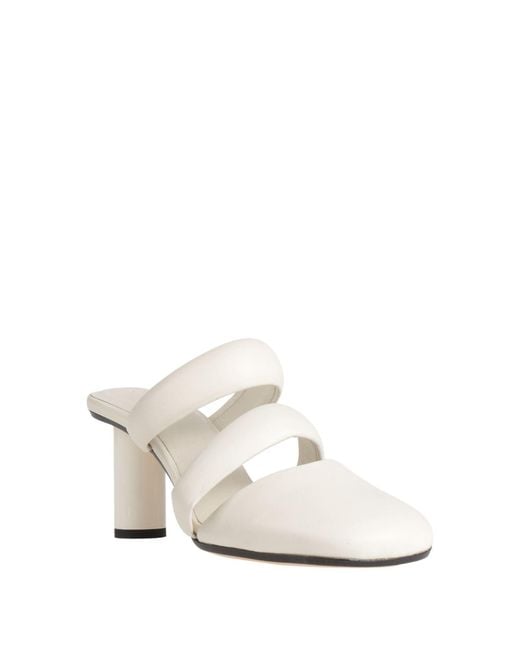 JVAM White Sandals Sheepskin