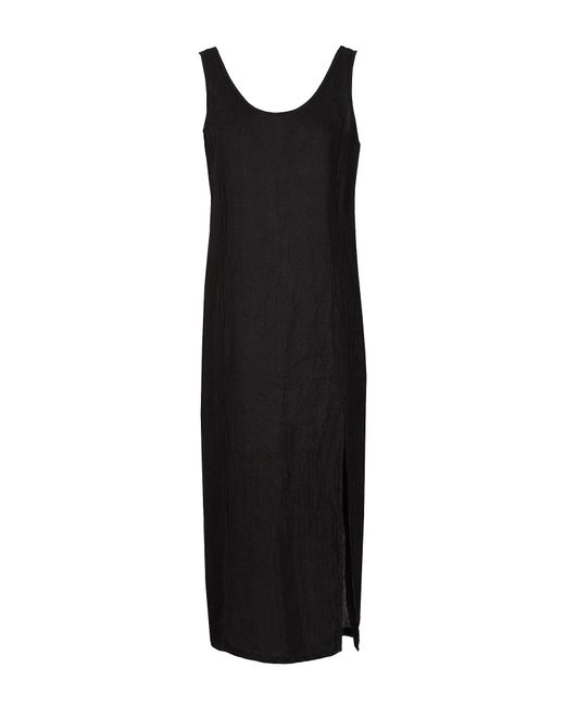8 by YOOX Black Midi Dress