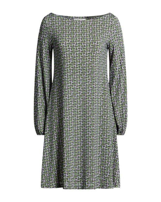 Maliparmi Gray Mini Dress Viscose, Elastane