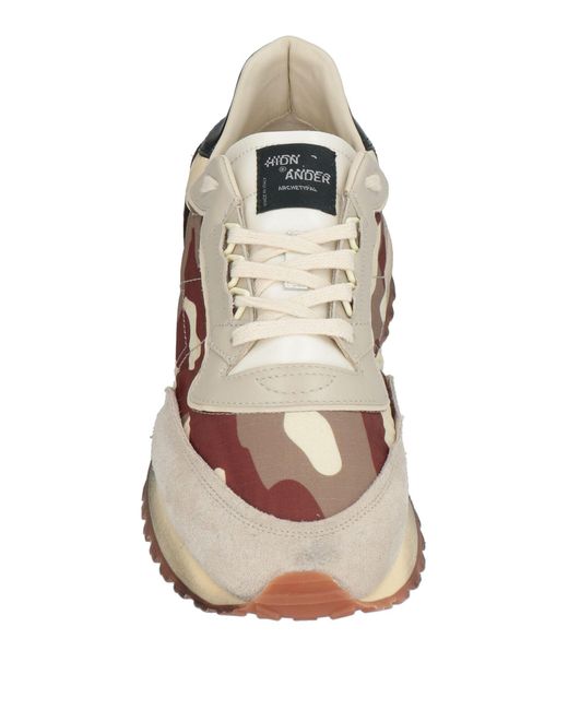 HIDNANDER Pink Trainers for men