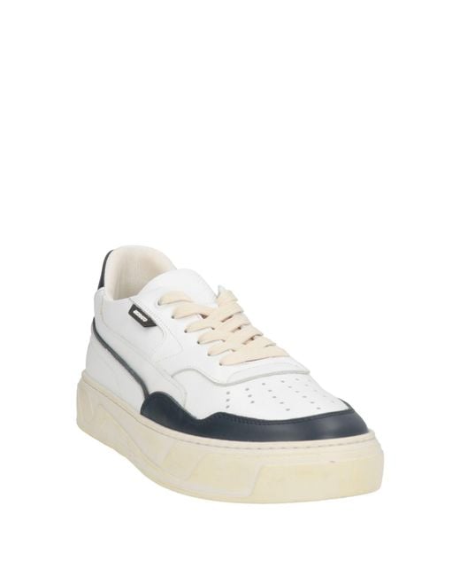 Antony Morato White Midnight Sneakers Leather for men
