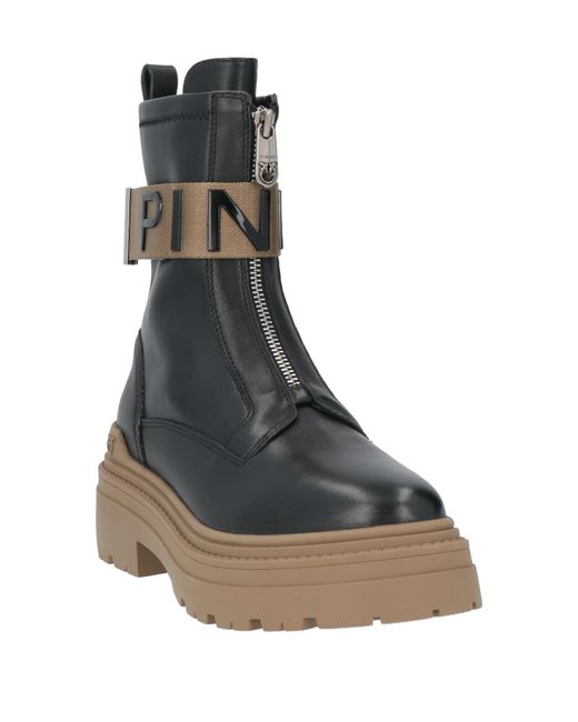 Pinko Brown Ankle Boots