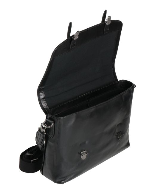 The Bridge Black Handbag for men