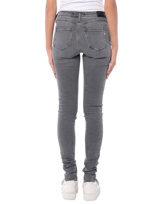 Replay Gray Jeans Cotton, Elastane