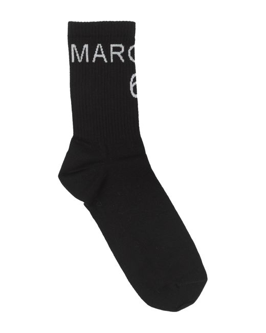 MM6 by Maison Martin Margiela Black Socks & Hosiery