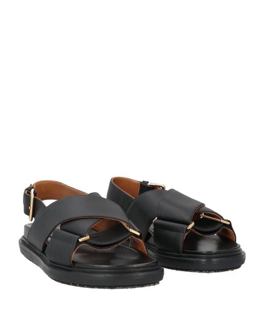 Marni Black Sandals