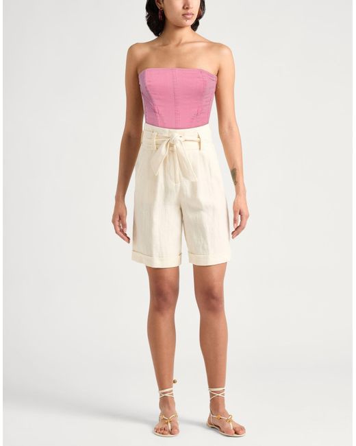 Patrizia Pepe Pink Top Cotton, Elastane
