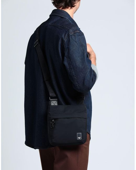 Emporio Armani Black Cross-body Bag for men