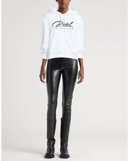 DIESEL White Sweatshirts