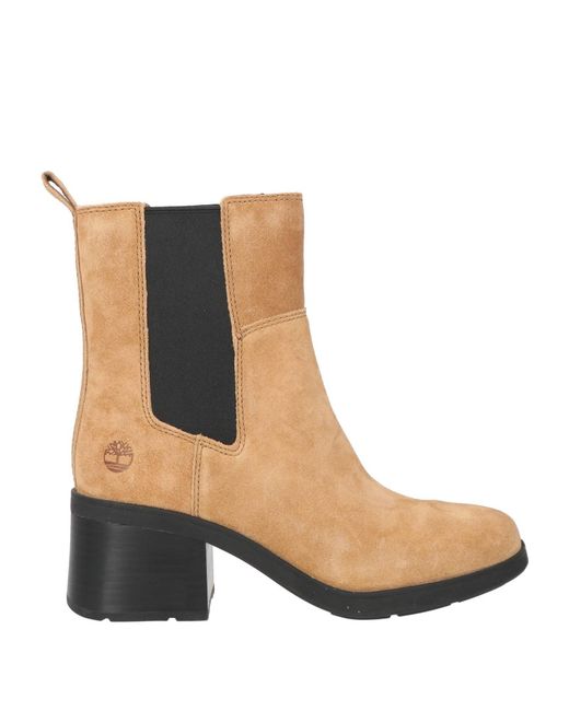 Timberland White Ankle Boots