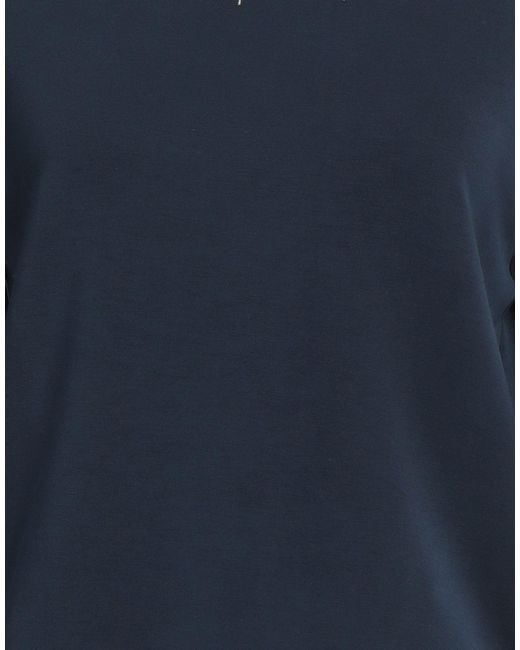 EA7 Blue Sweatshirt Polyester, Modal, Elastane