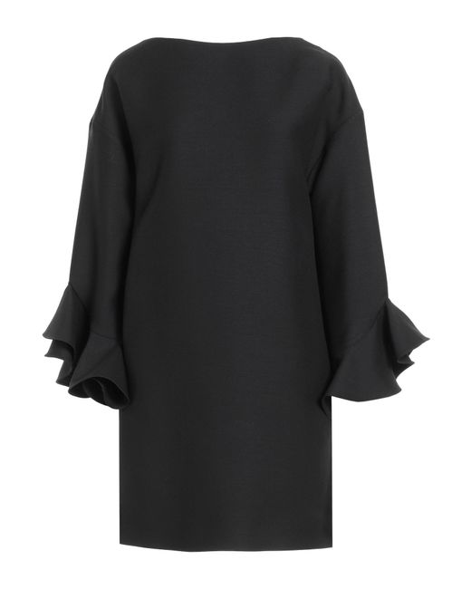 Robe courte Valentino Garavani en coloris Black