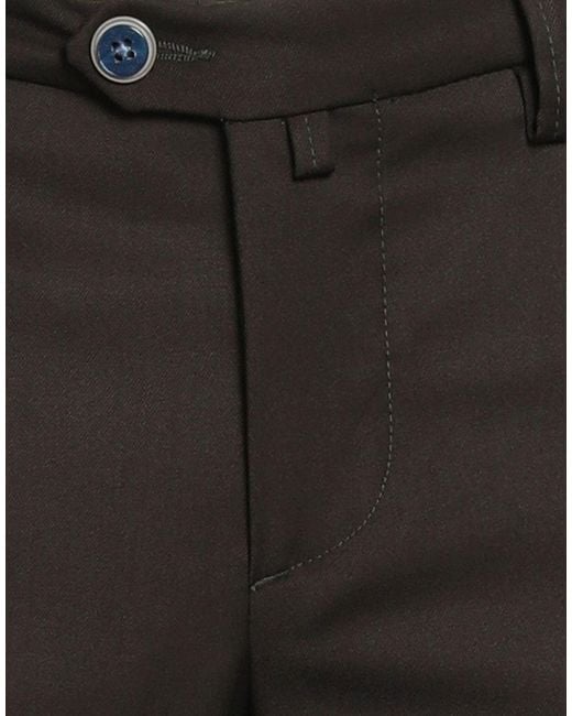 Barbati Gray Pants Polyester, Viscose, Elastane for men