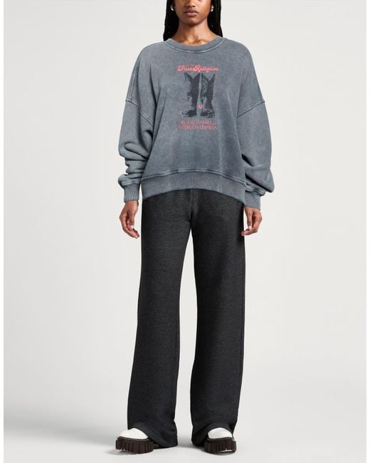 True Religion Blue Sweatshirt Cotton