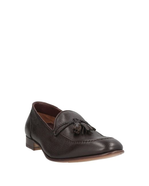 Calpierre Gray Loafers Leather for men