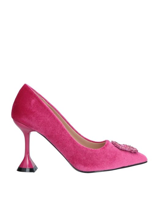 Escarpins Gaelle Paris en coloris Pink