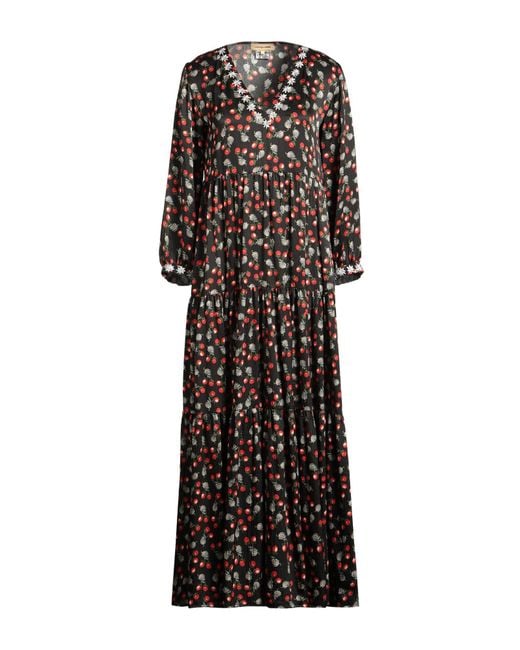 Muzungu Sisters Black Maxi-Kleid