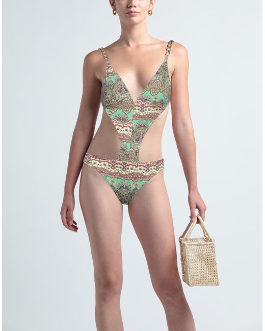 Miss Bikini Green One-piece Swimsuit