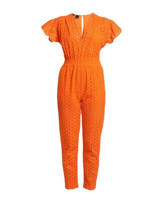 Pinko Orange Jumpsuits